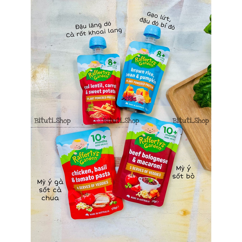 Túi Dinh Dưỡng Rafferty's Garden cho bé ăn dặm từ 6 tháng - Bituti Shop
