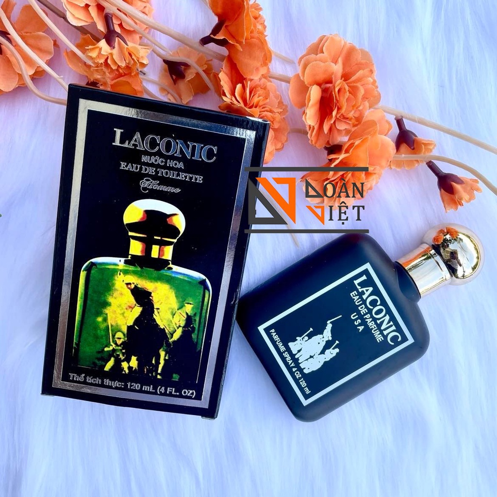 Nước hoa, Dầu thơm Nam Laconic 120ml - Lịch lãm, sang trọng, quý phái. Hàng loại 1
