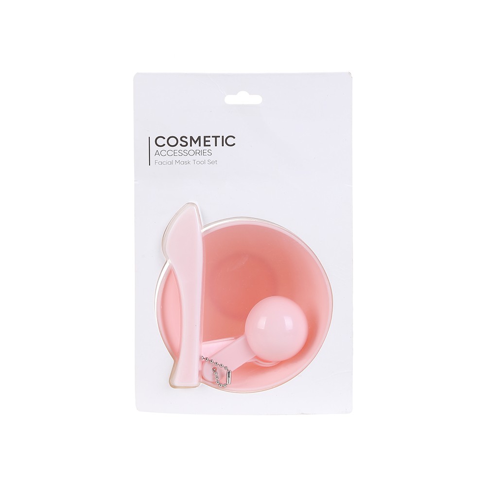 Bộ dụng cụ trộn mặt nạ dưỡng da Miniso (Hồng)