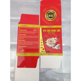 HỘP GIẤY ĐỰNG HŨ THỦY TINH YẾN SÀO (10 hôp)