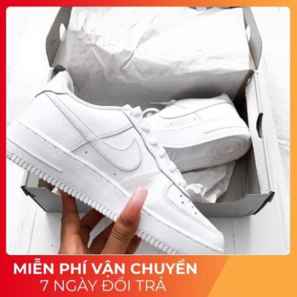 [ Sales 11-11] [Hàng Auth] Co San Giày Nike Air Force 1 All White . 11.11 : az11