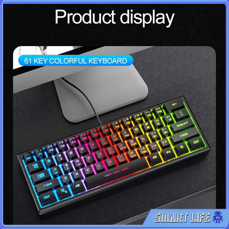 Bàn Phím 61 Phím Chống Mờ Cho Windows 2000 Xp Vista 9