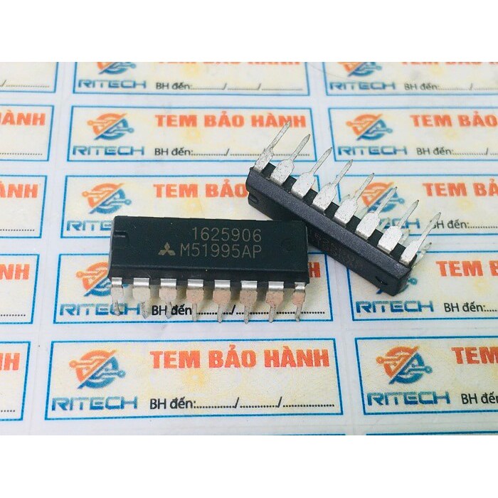 Combo 5 con M51995AP, M 51995AP IC nguồn DIP-16