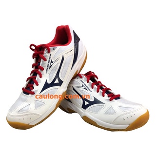 Giày Cầu Lông Mizuno Sky Blaster Trắng Đỏ