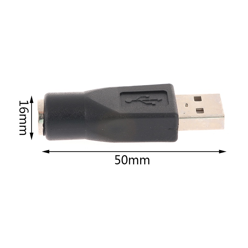 Bộ 3 Đầu Chuyển Đổi Ps2 Male Sang Usb Female