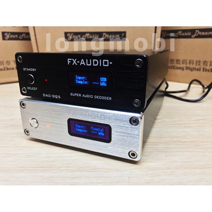 FX AUDIO SQ5 - THIẾT BỊ GIẢI MÃ NHẠC 192KHZ 24BIT MODEL 2021