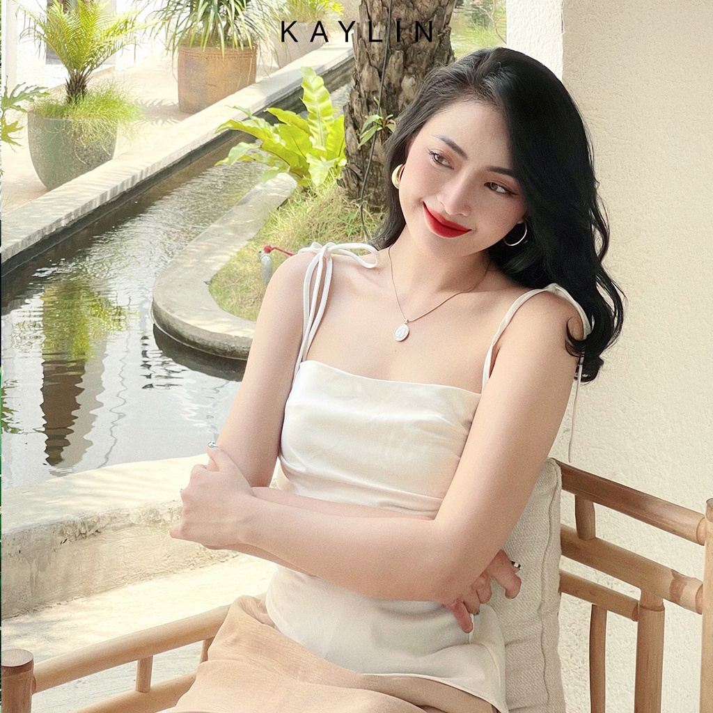Áo 2 dây vạt xéo N1675 - KAYLIN
