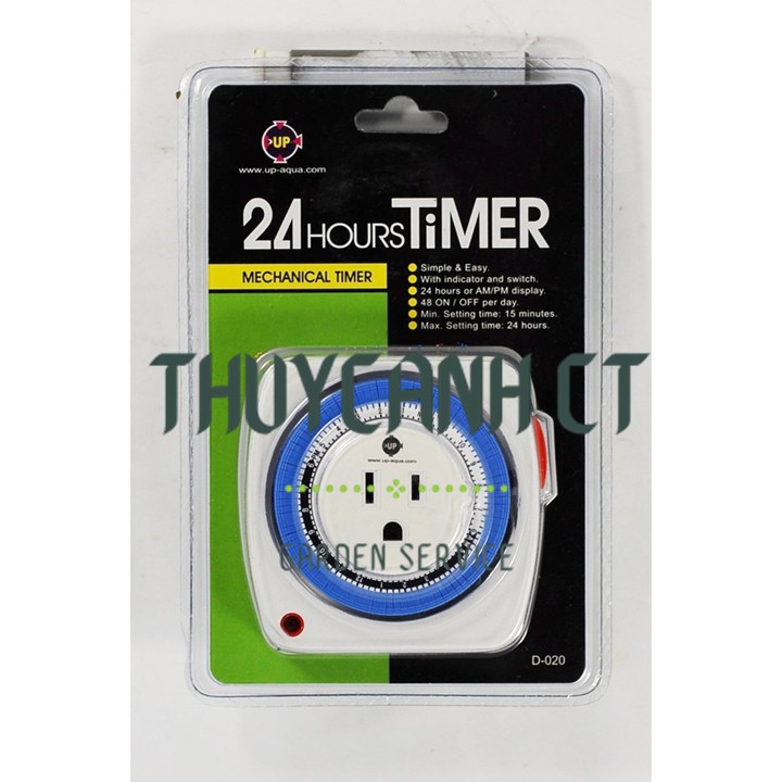Timer cơ hẹn giờ Up Aqua chuyên dùng cho thủy canh – cá cảnh