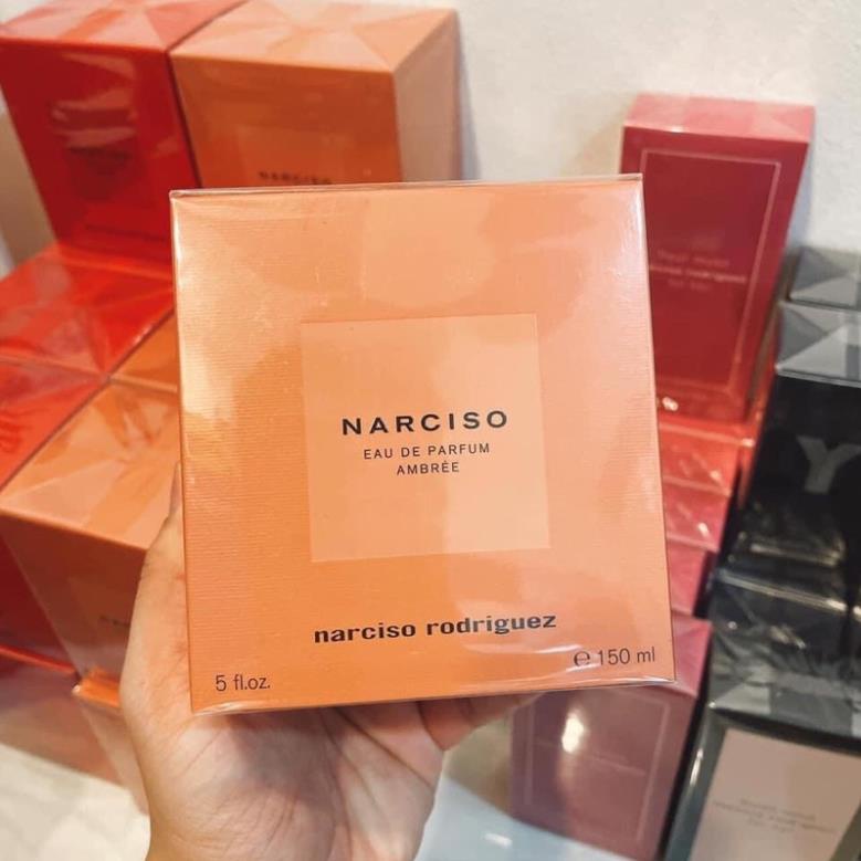 Nước hoa nữ Narciso Rodriguez Ambree chai cam vuông EDP 90ml - Lia Perfume