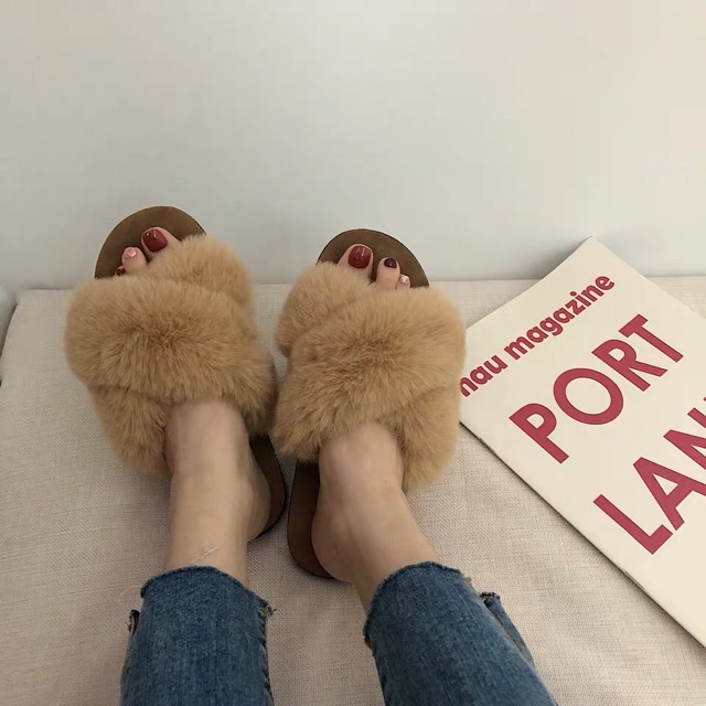 Dép Bông Thời Trang