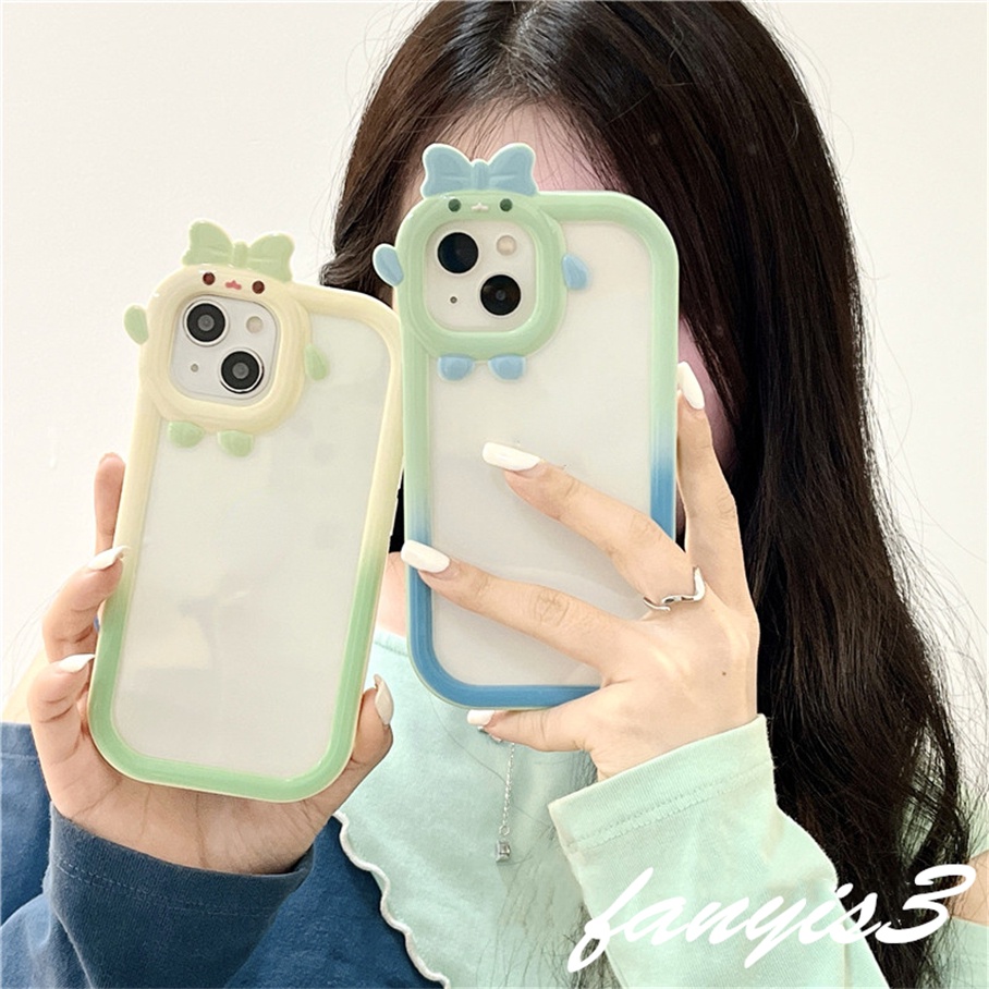 Ốp Điện Thoại Mềm Trong Suốt Màu Gradient Cho iPhone 14 13 12 11 Pro Max X XR Xs Max 8 7 6 6s Plus SE 2020