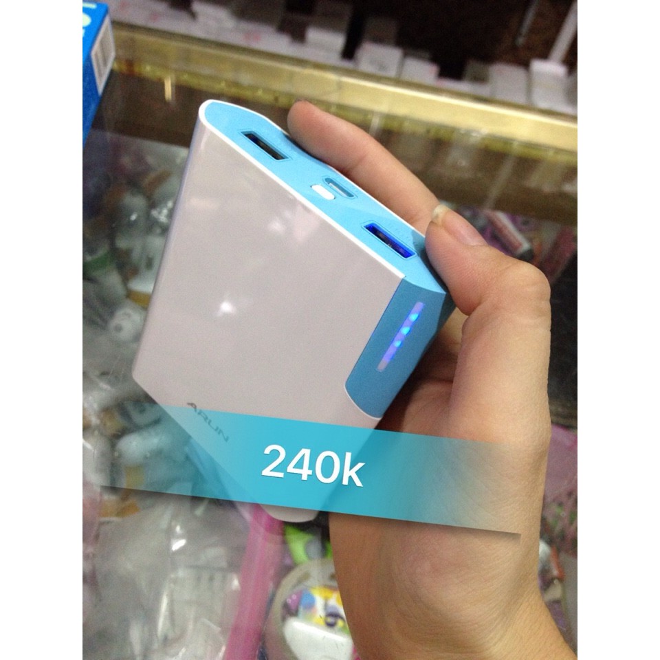 Sạc dự phòng arun 10400mah