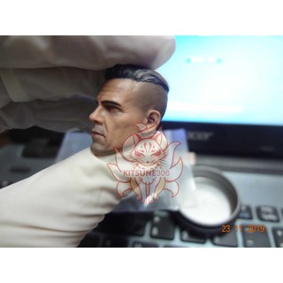( siêu giới hạn ) Đầu khắc Head 1/12 Cable Josh Brolin ( ML/Mezco ) (dealpool 2 )