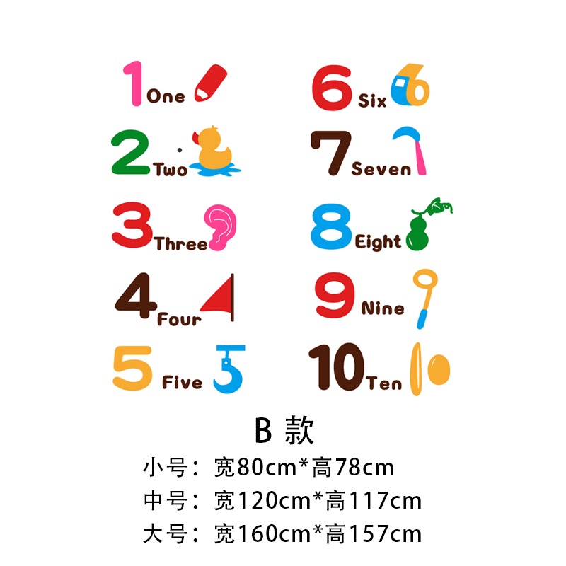 Miếng Dán Tường Trang Trí Hình Chữ Cái Tiếng Anh 3d Bằng Acrylic Sáng Tạo Dành Cho Trẻ Em