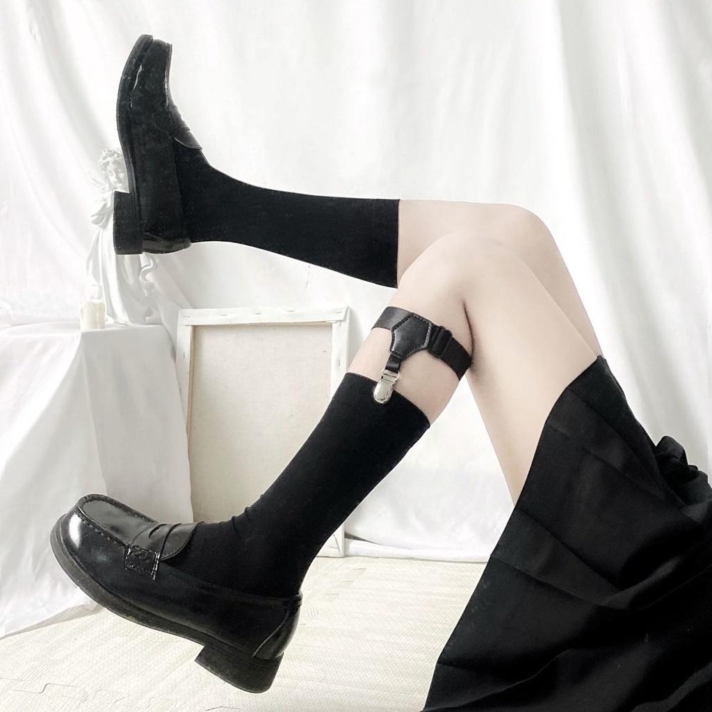 Choker đùi / Dây đùi kẹp tất/ Nịt kẹp giữ tất jk - lolita - cosplay SM11