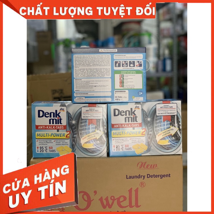 GIÁ HỦY DIỆT_VIÊN TẨY LỒNG MÁY GIẶT DENKMIT ĐỨC HỘP LẺ VIÊN_HÀNG ĐỨC