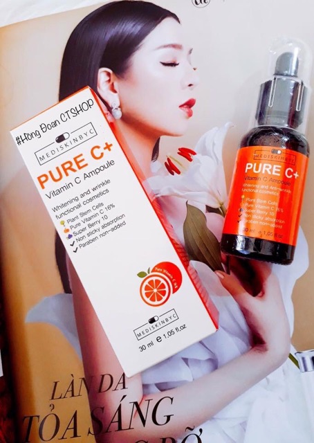 SERUM PURE C+ VITAMIN C AMPOULE MEDISKINBYC