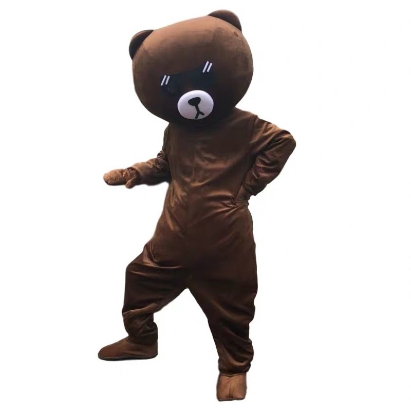 MASCOT BROWN ĐẦU TO 38CM