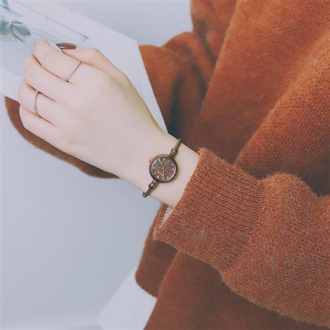 Winner Đồng Hồ Đeo Tay Mặt Nhỏ Cá Tính Chống Nước Phong Cách Hàn Quốc Cổ Điển Cá Tính Chất Lượng Cao Dành Cho Nữ