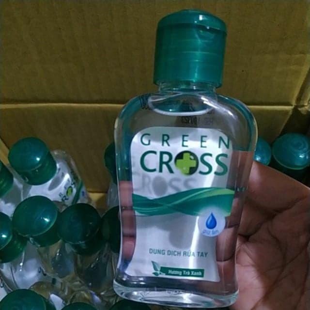 Nước rửa tay khô Green Cross 100ml