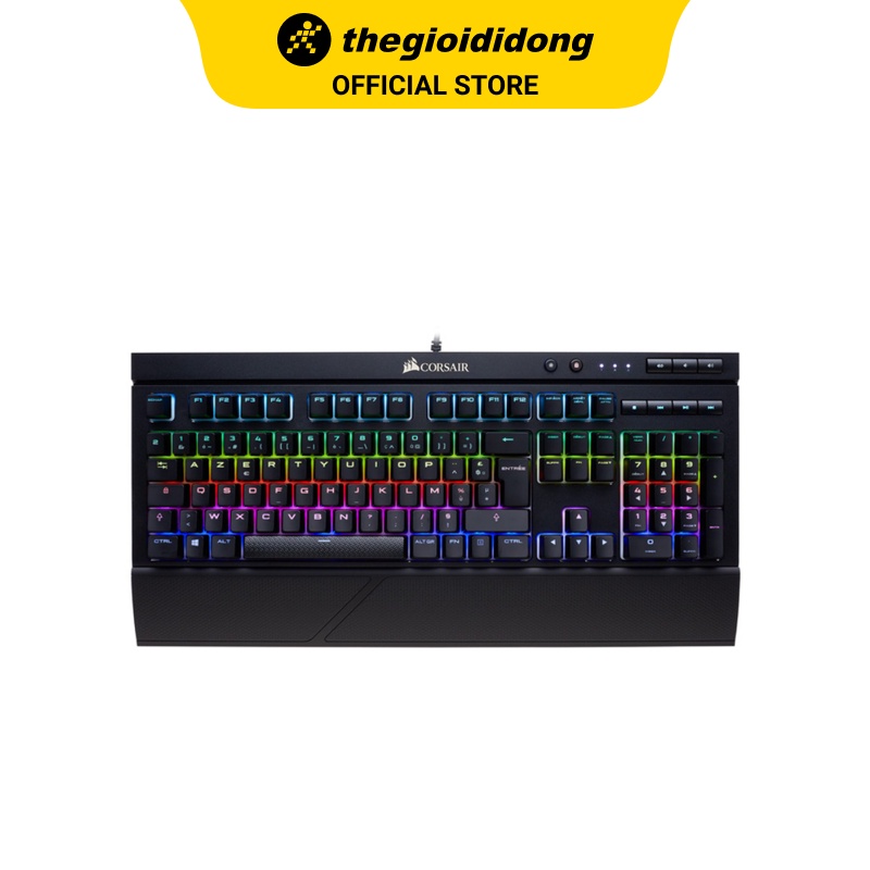 Bàn phím cơ có dây Gaming Corsair K68 RGB đen - Chuẩn kháng bụi và kháng nước IP32 - Chính hãng BH 12 tháng