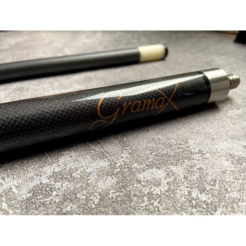 Cơ, Gậy Bida Gramax 2 Mạ Cacbon tay cầm đường kính vừa phải. Đánh chắc tay, không cong vênh - gomhang.vn