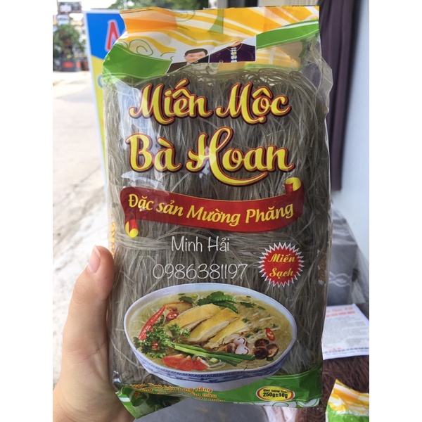 MIẾN MỘC BÀ HOAN- ĐẶC SẢN MƯỜNG PHĂNG- Miến dong riềng 100%