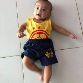 Combo 3 Bộ thun cho bé trai mặc hè cực mát(kominam)