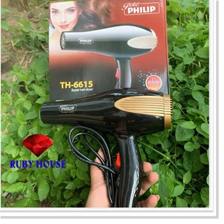 [CHÍNH HÃNG] Máy sấy tóc Phillips 6000W TH 6615 - Ruby House