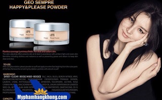 PHẤN PHỦ BỘT GEO SEMPRE HAPPY & PLEASE POWDER