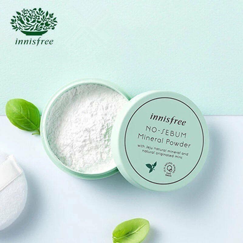 Phấn Phủ Bột Kiềm Dầu Innisfree No Sebum Mineral Powder