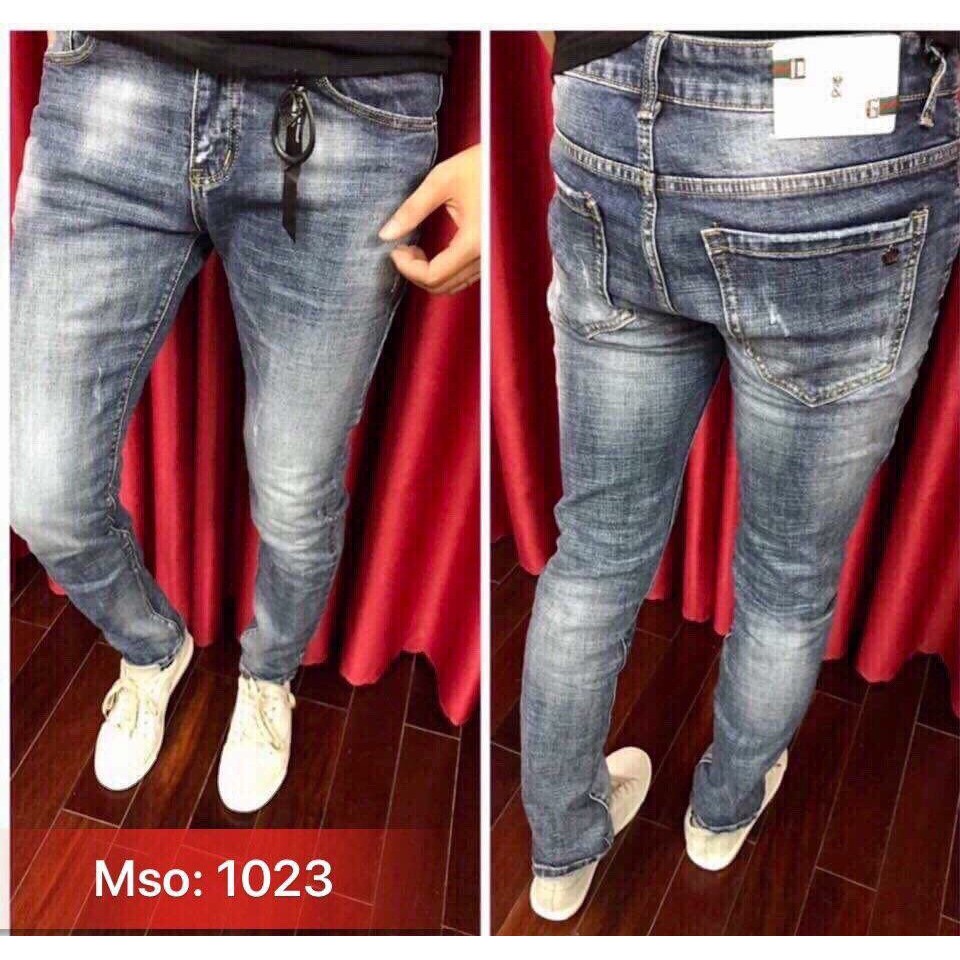 QUẦN JEAN NAM WOAT MỜ XƯỚC NHẸ CHUẨN MEN 1023
