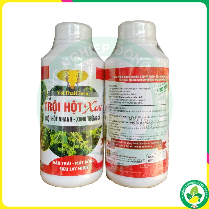 TRỘI HỘT Xoài – Đậu trái, Mát bông, Siêu lấy nhụy