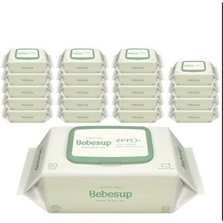 Khăn ướt không mùi Hàn Quốc cho da nhạy cảm gói nhỏ 20 tờ- Zero 20