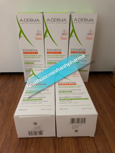 Kem làm mềm da , giảm khô da Aderma Exomega 200ml | BigBuy360 - bigbuy360.vn