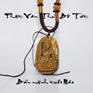 Mặt dây văn thù - tuổi mão