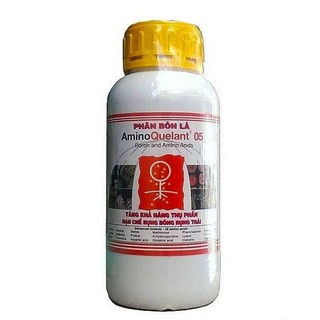 Phân bón lá amino 05 - bổ sung vi lượng, chống rụng nụ hoa - 500ml