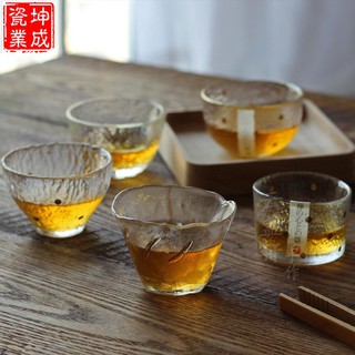 Bộ Ly Uống Trà Bằng Thủy Tinh Thiết Kế Thanh Lịch