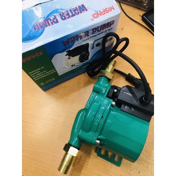 Máy bơm tăng áp mini cho vòi sen, máy giặt, nóng lạnh