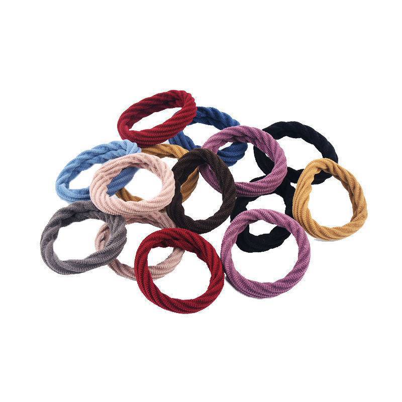 Bộ 10 / 20 dây thun cột tóc AISHG bản dày cho nữ