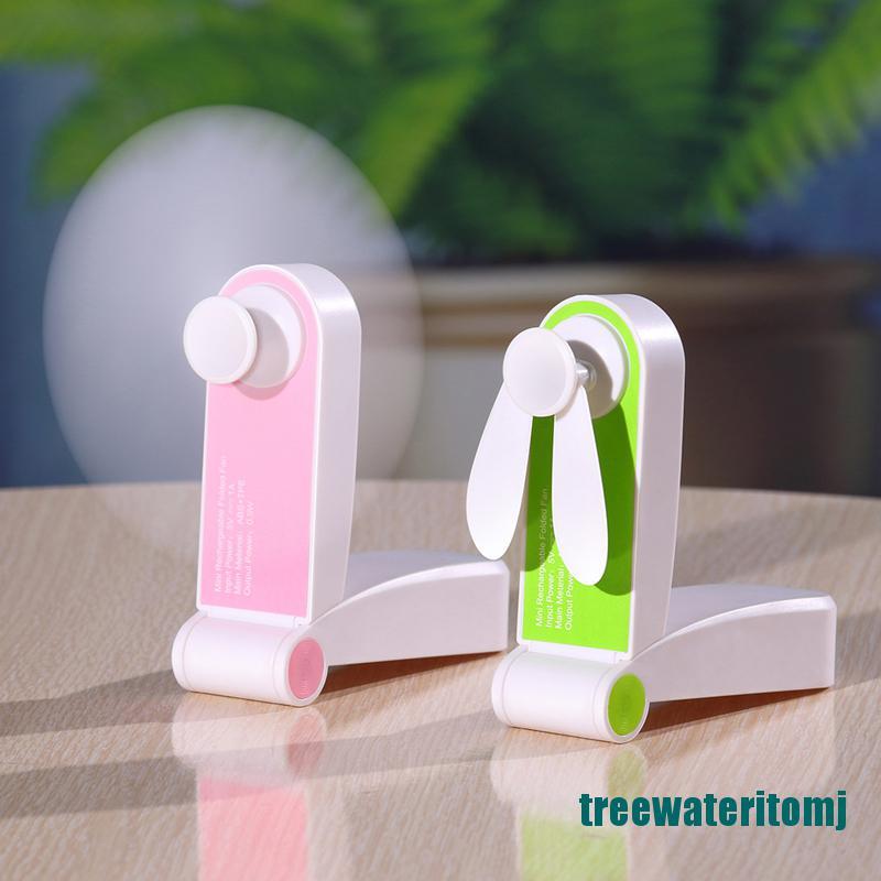 Quạt Mini Cầm Tay Sạc Usb Tiện Lợi