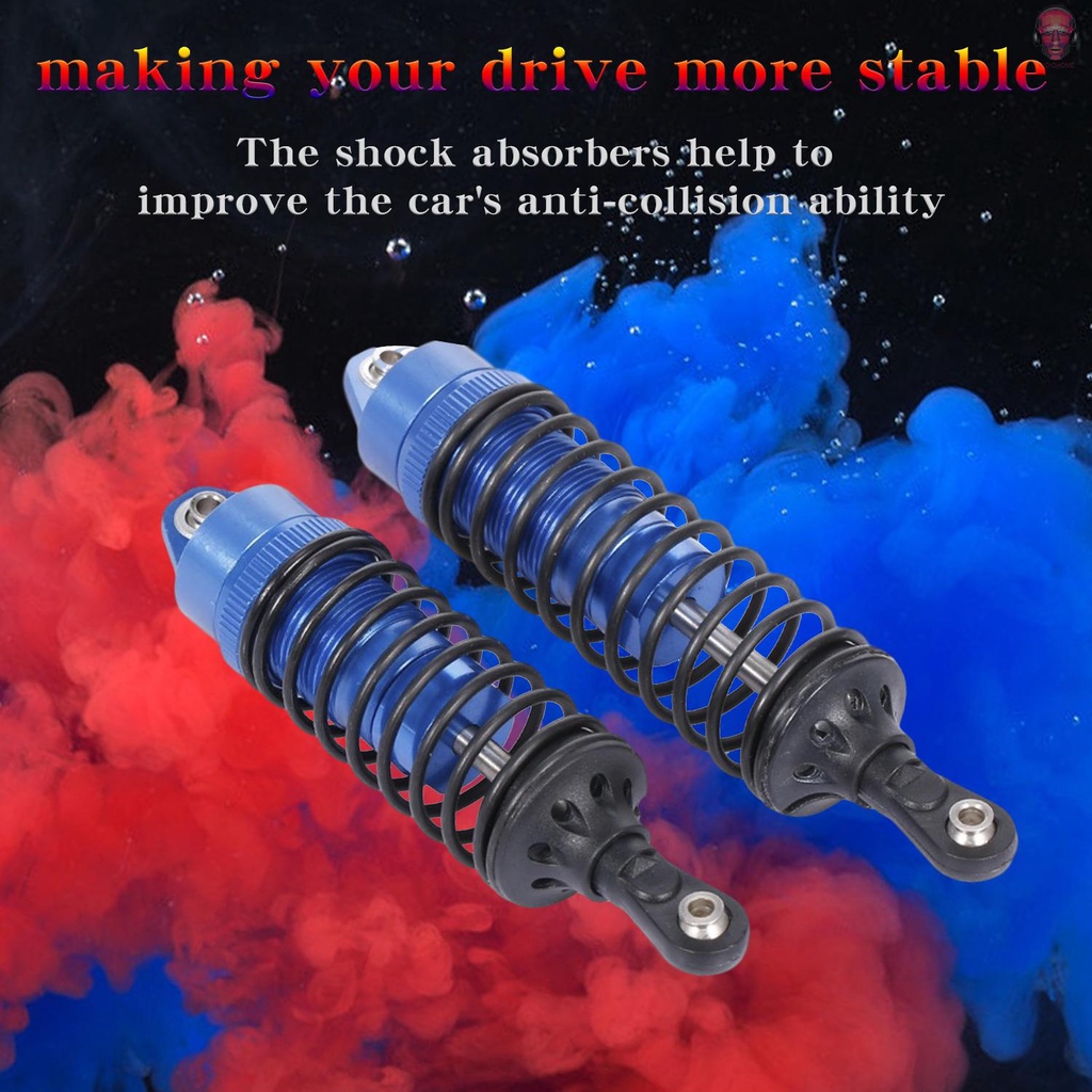 Set 4 Phuộc Giảm Xóc Trước Sau Bằng Nhôm Cho Xe Điều Khiển Từ Xa 1 / 10 Traxxas Slash 4x4 4wd