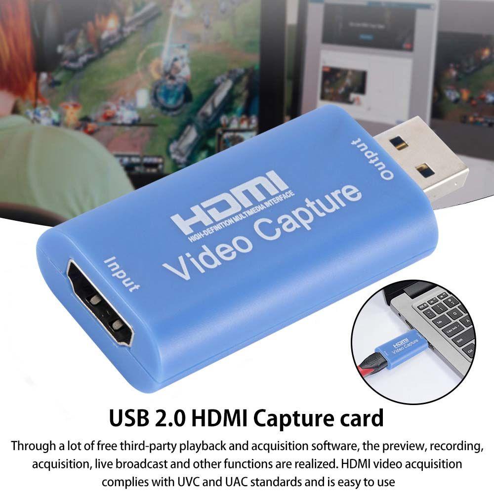 Thẻ Ghi Hình Video Trực Tuyến 1080P USB2.0 Sang HDMI 1 Cho Tv