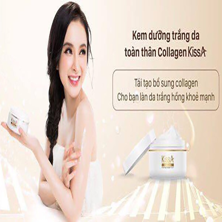 Kem Dưỡng Trắng Da Toàn Thân Collagen KissA