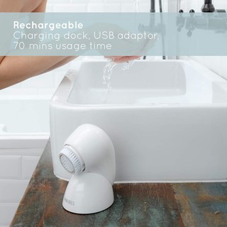 Máy rửa mặt công nghệ siêu âm 3D HoMedics FAC-600-EU