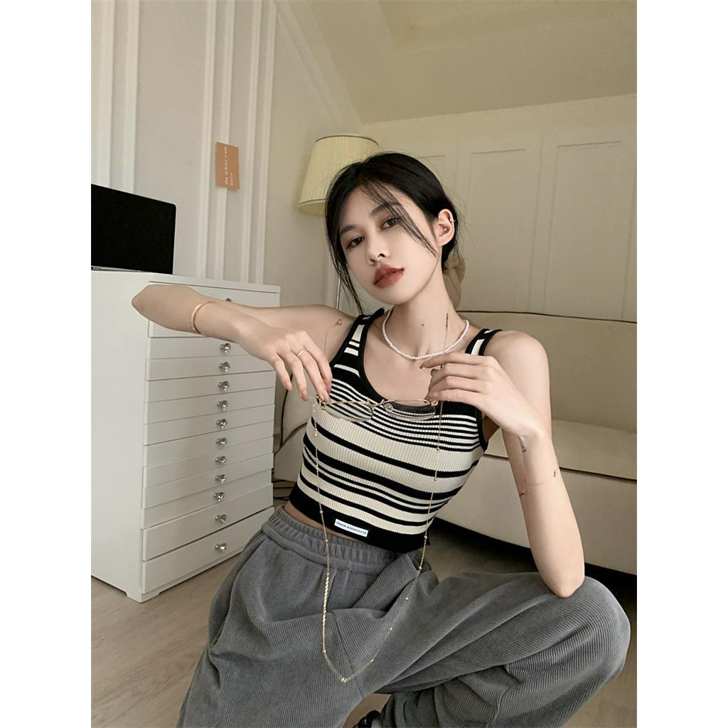 Áo Sát Nách Kẻ Sọc Thời Trang Mùa Hè 51212