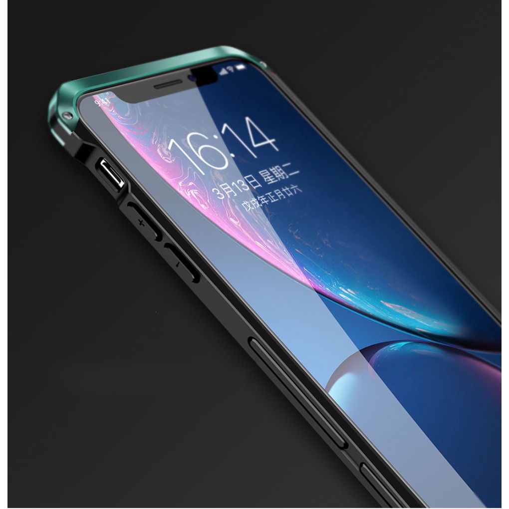 Ốp điện thoại nhôm & PC cứng chống sốc cho iPhone 11 Pro Max Element Solace Armor iPhone X XS Max