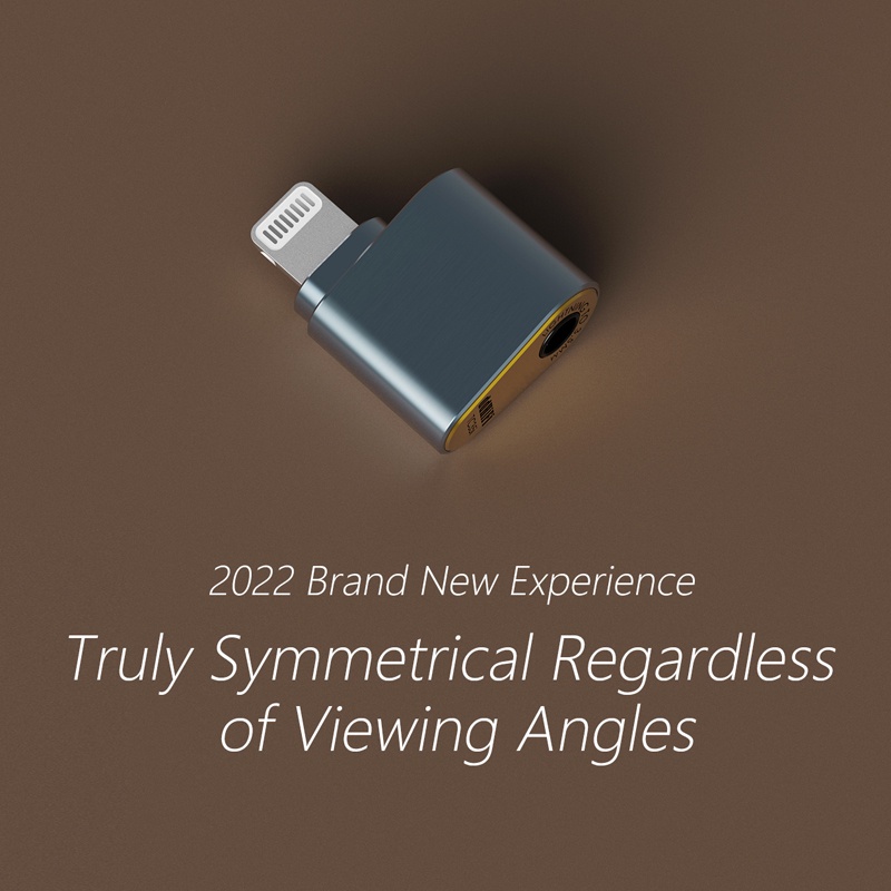 Bộ Thiết Bị Giải Mã Tai Nghe 3.5mm Ddri TC35i  Light-ning Sang 3.5mm Cho Điện Thoại C101 DAC 24Bit 48kHz