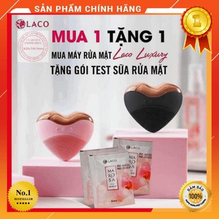 Máy Rửa Mặt Laco Luxury Thế Hệ Mới Giúp Nâng Cơ, Xoá Nhăn, Đánh Bay Mụn Cám, Mụn Đầu Đen, Loại Bỏ Dầu Thừa