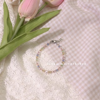 [ Hàng Thiết Kế ] Vòng tay Pha lê handmade Lookatme Esther